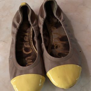 Flat ballerina Sam Edelman patent shoes
